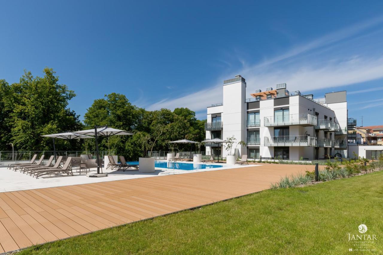 Nadmorskie Tarasy Spa 2 By Jantar Apartamenty Kołobrzeg Exteriör bild