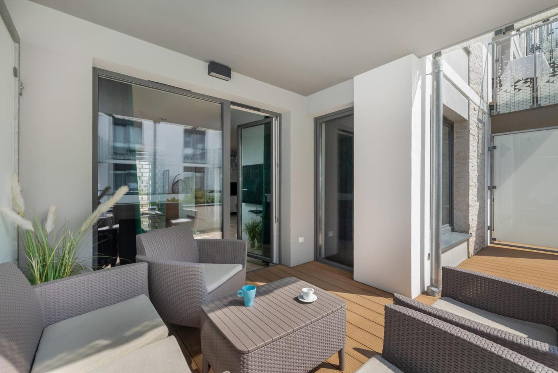 Nadmorskie Tarasy Spa 2 By Jantar Apartamenty Kołobrzeg Exteriör bild